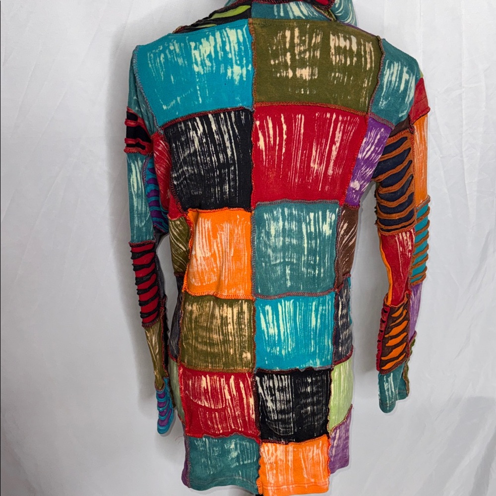 Colorful Patchwork Women's Jacket - image 6